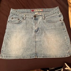 Denim skirt